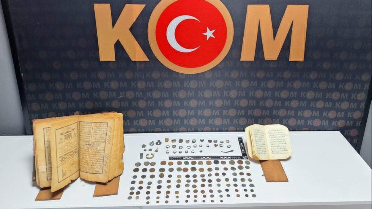 Kırklareli'de binlerce tarihi eser ele geçirildi