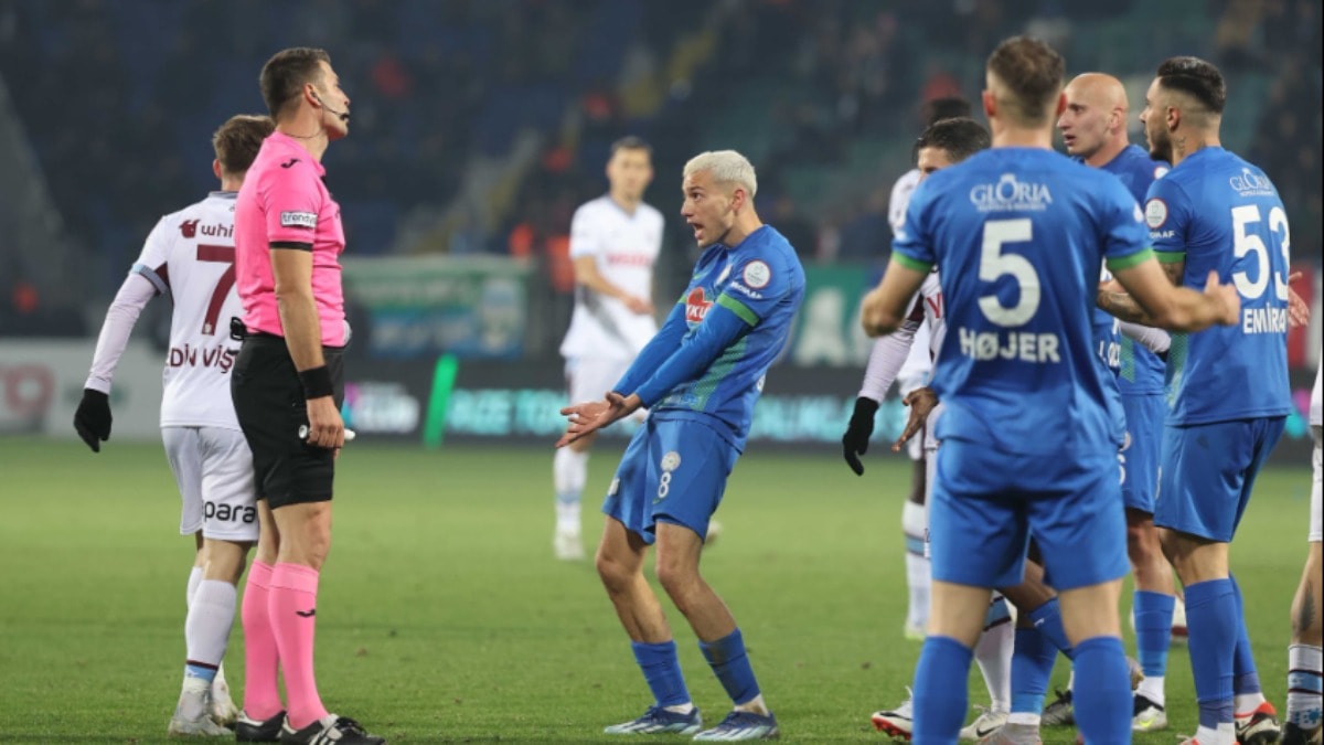 Rizespor Trabzonspor maçında tek golle üç puan