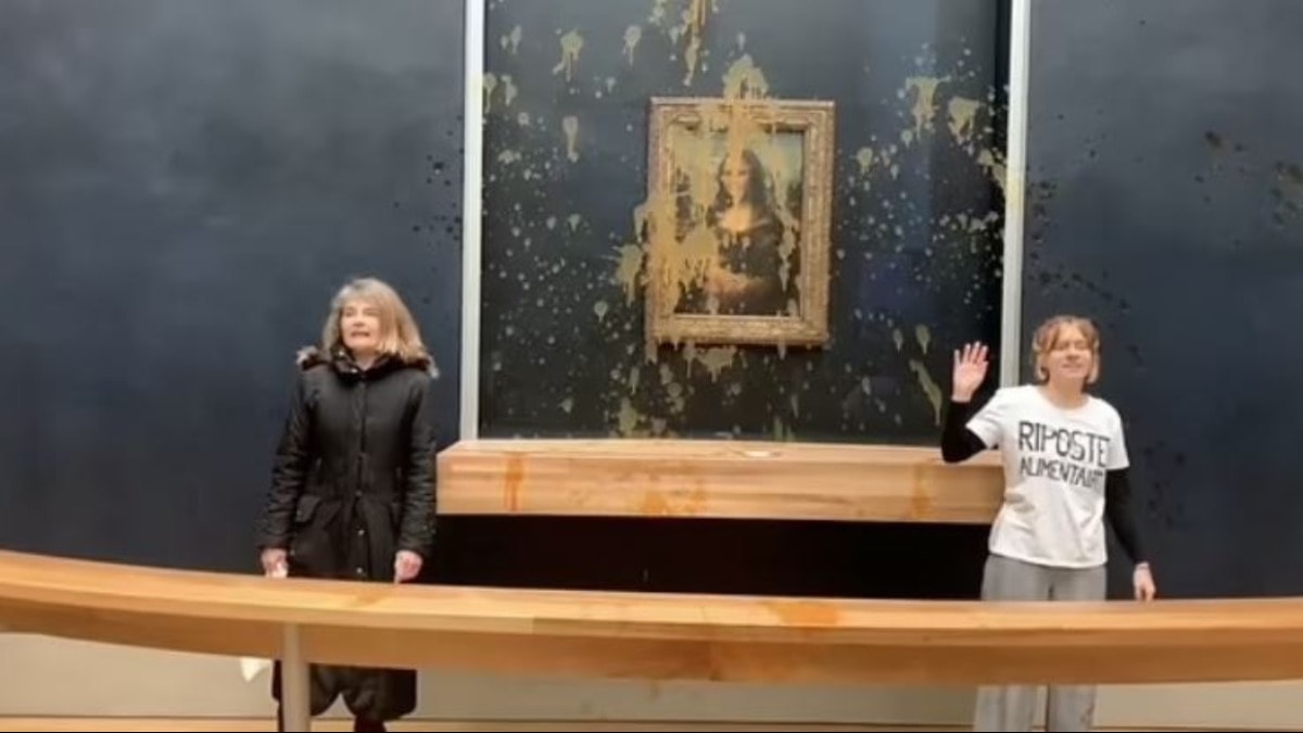 Mona Lisa'ya saldırıya sert tepki: Onun hedef alınması