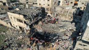 İsrail'in saldırılarında yaşamını yitiren Filistinlilerin sayısı 25.700'e çıktı