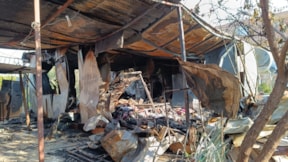 Hatay'da prefabrik yangını: 2 çocuk öldü