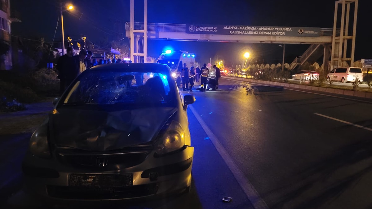 Alanya'da Kanadalı Bornia kaza kurbanı