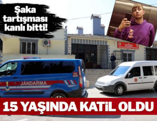 Gaziantep'te şaka tartışması kanlı bitti: 15 yaşında katil oldu