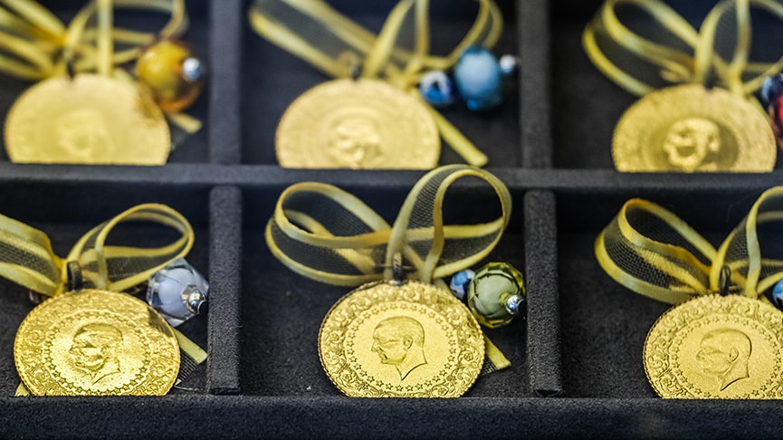 Türkiye'de altın alımı 2023'te rekor kırdı