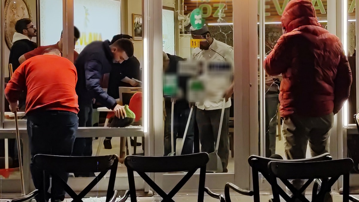 Ankara'da müşterilerin olduğu lokantaya silahlı saldırı