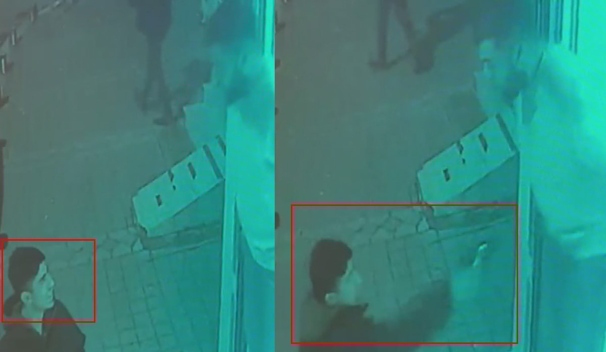 Önce güldü sonra ateş etti