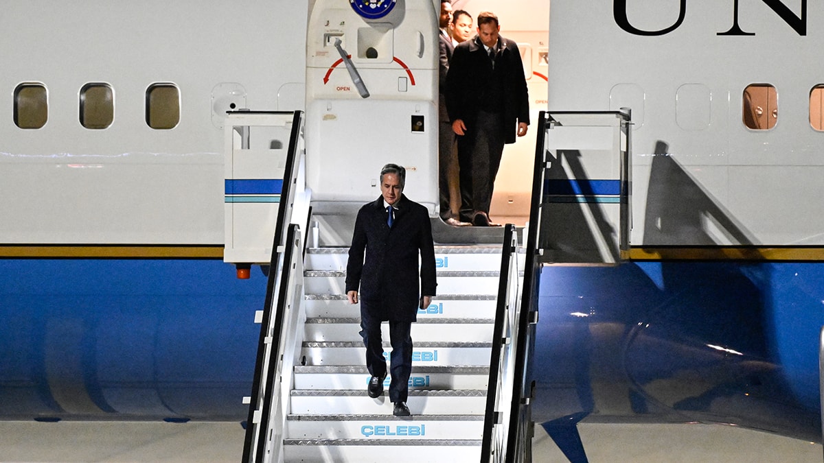 ABD Dışişleri Bakanı Blinken, İstanbul'a geldi