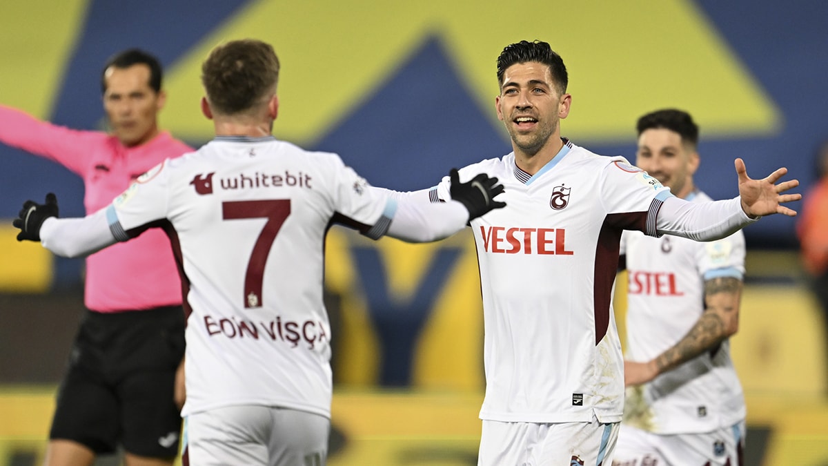 Trabzonspor deplasmanda Ankaragücü engelini de aştı: 0-1