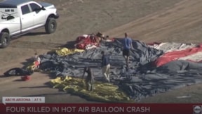 Sıcak hava balonuyla keyif faciayla sonuçlandı: Dört kişi öldü