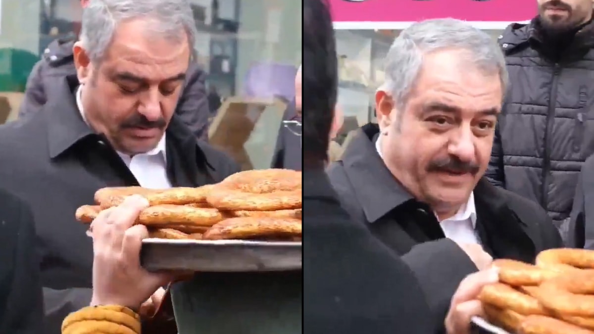 Küçük simitçiden AKP adayına büyük ders...