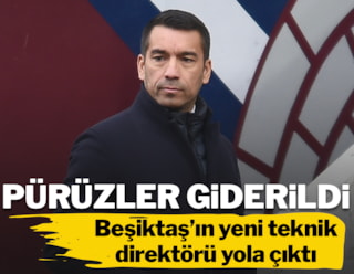 Beşiktaş'ın yeni teknik direktörü yola çıktı