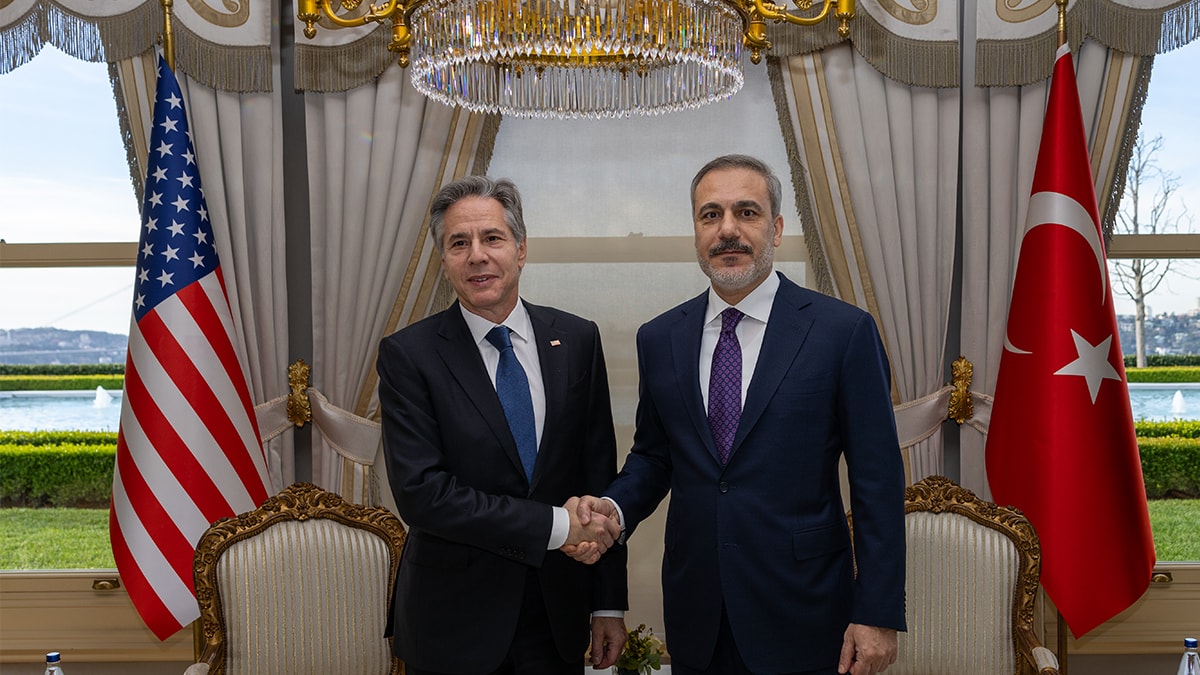 Bakan Fidan'dan Blinken'a F-16 mesajı