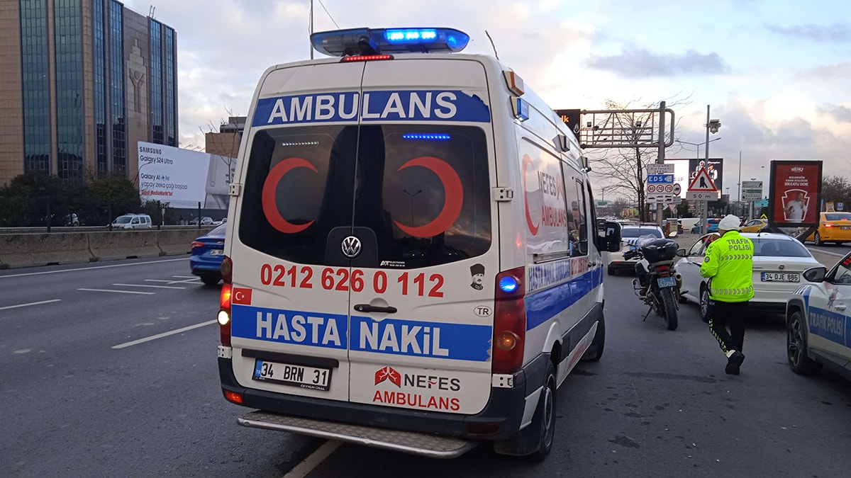 İçinde hasta olmaya ambulansa çakar cezası