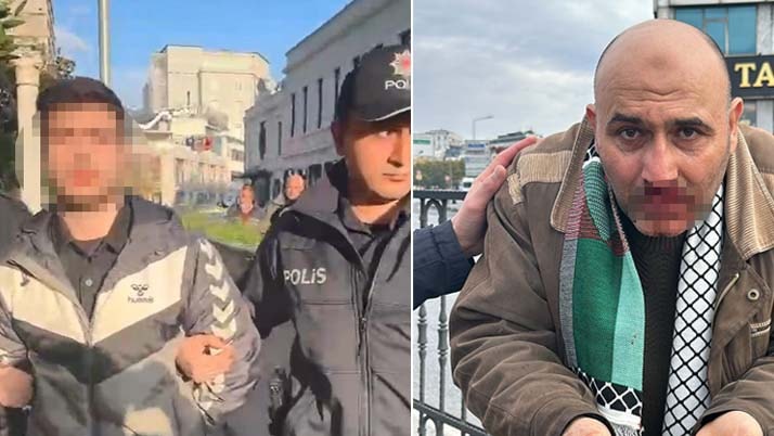 Hilafet bayrağı taşıyan vatandaşa yumruk atmıştı... Üniversite öğrencisinin ifadesi ortaya çıktı