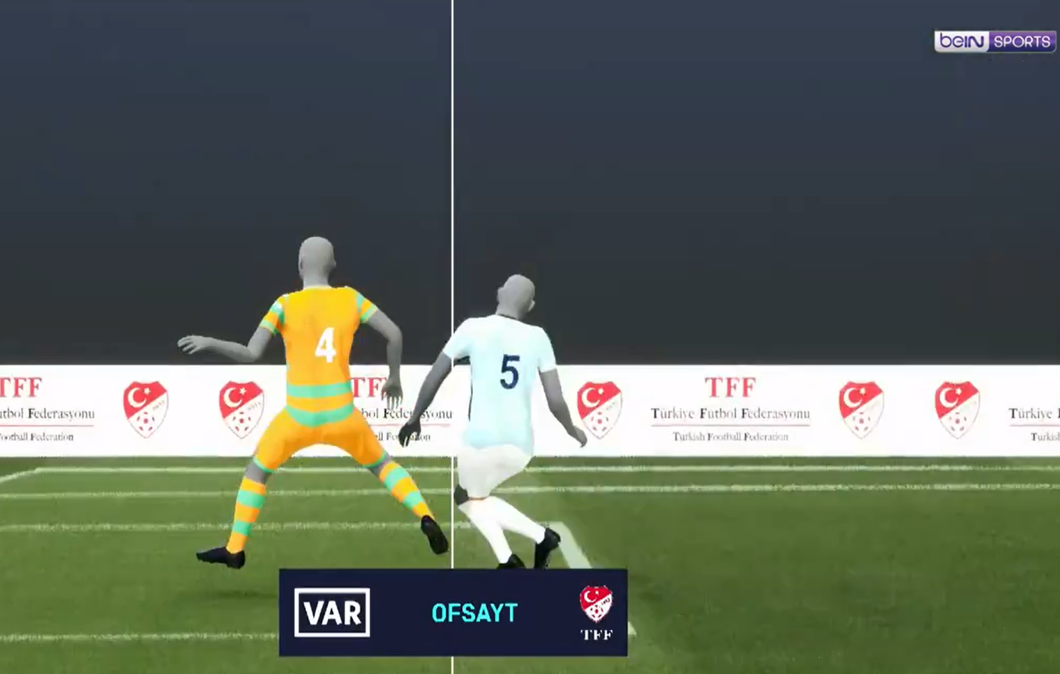 Süper Lig'de bir ilk! Yarı Otomatik Ofsayt Sistemi kullanıldı