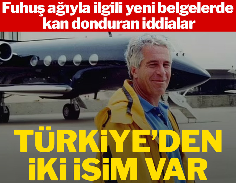 Fuhuş ağında Türkiye detayı... Epstein'ın özel uçağıyla çocuklar kaçırılmış