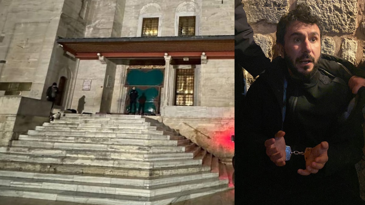 Camide imamı ve yanındaki kişiyi bıçaklayan saldırgan tutuklandı