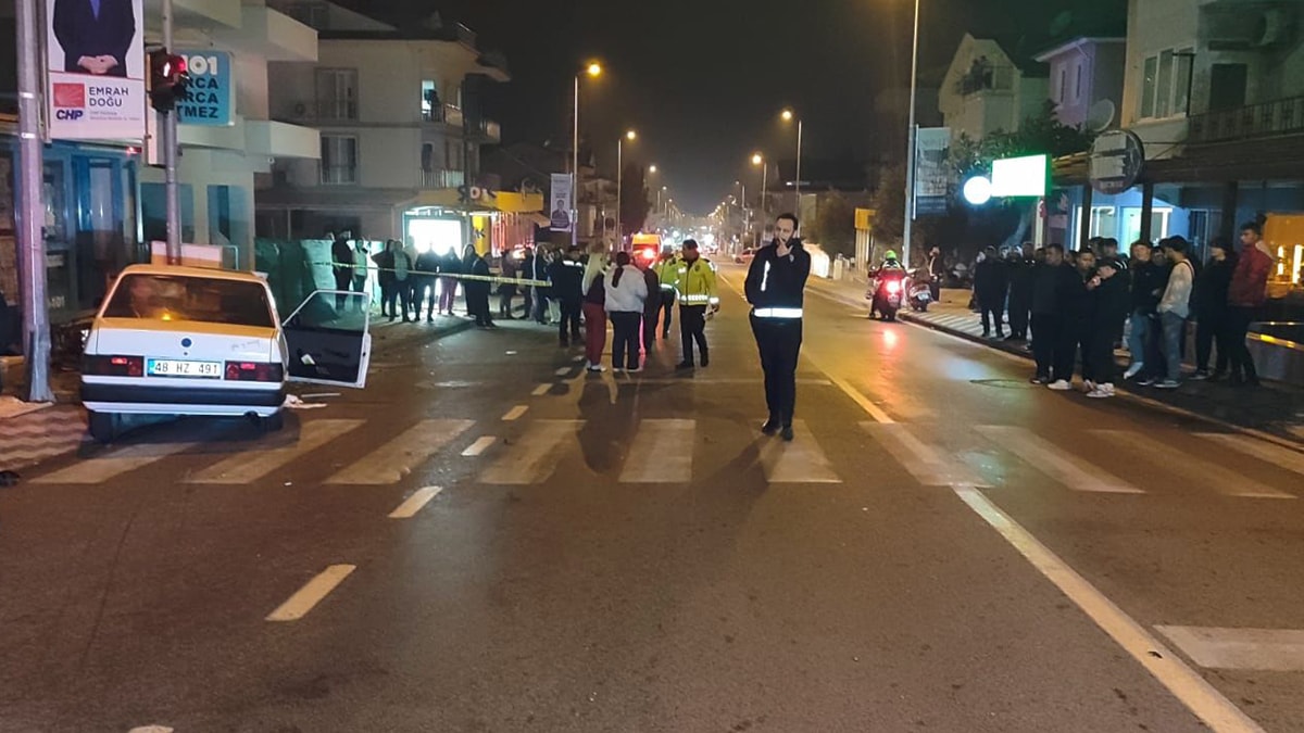 Fethiye'de kaza: Motosikletli genç hayatını kaybetti