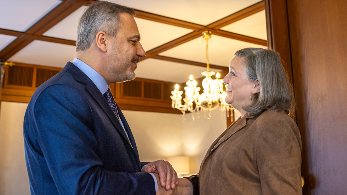 Bakan Fidan, ABD Dışişleri Bakan Yardımcısı Vekili Nuland ile görüştü