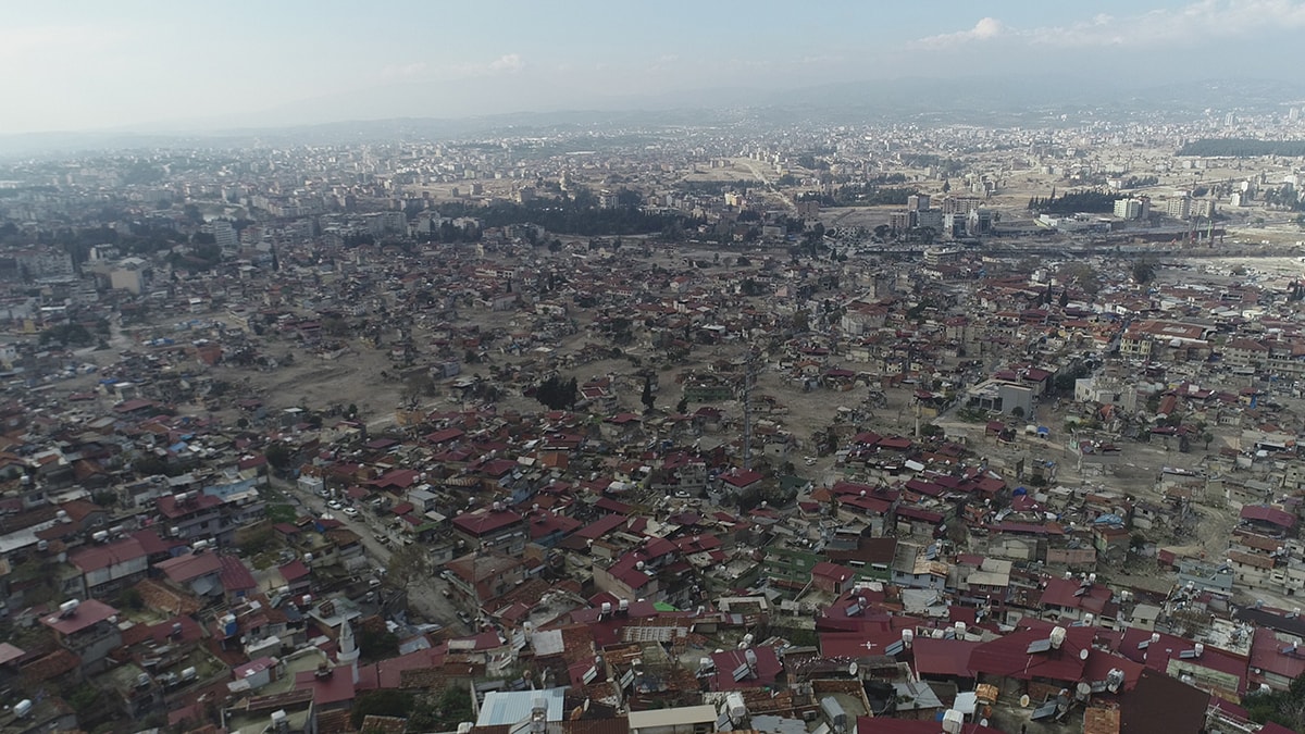 Hatay'da enkaz kaldırma çalışmalarında sona doğru