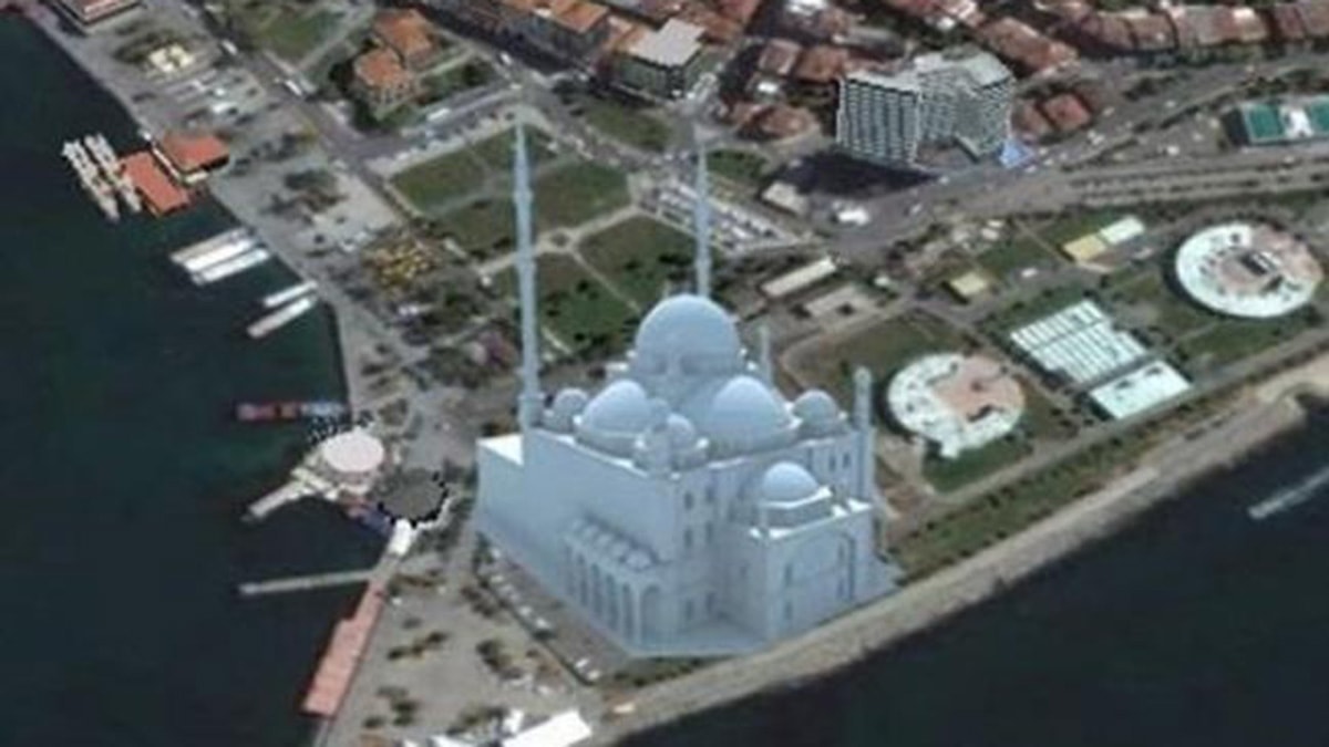 Kadıköy rıhtımına yapılacak cami projesine ikinci iptal