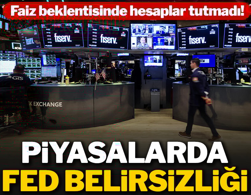 Küresel piyasalar para politikaları belirsizlikleriyle negatif seyrediyor