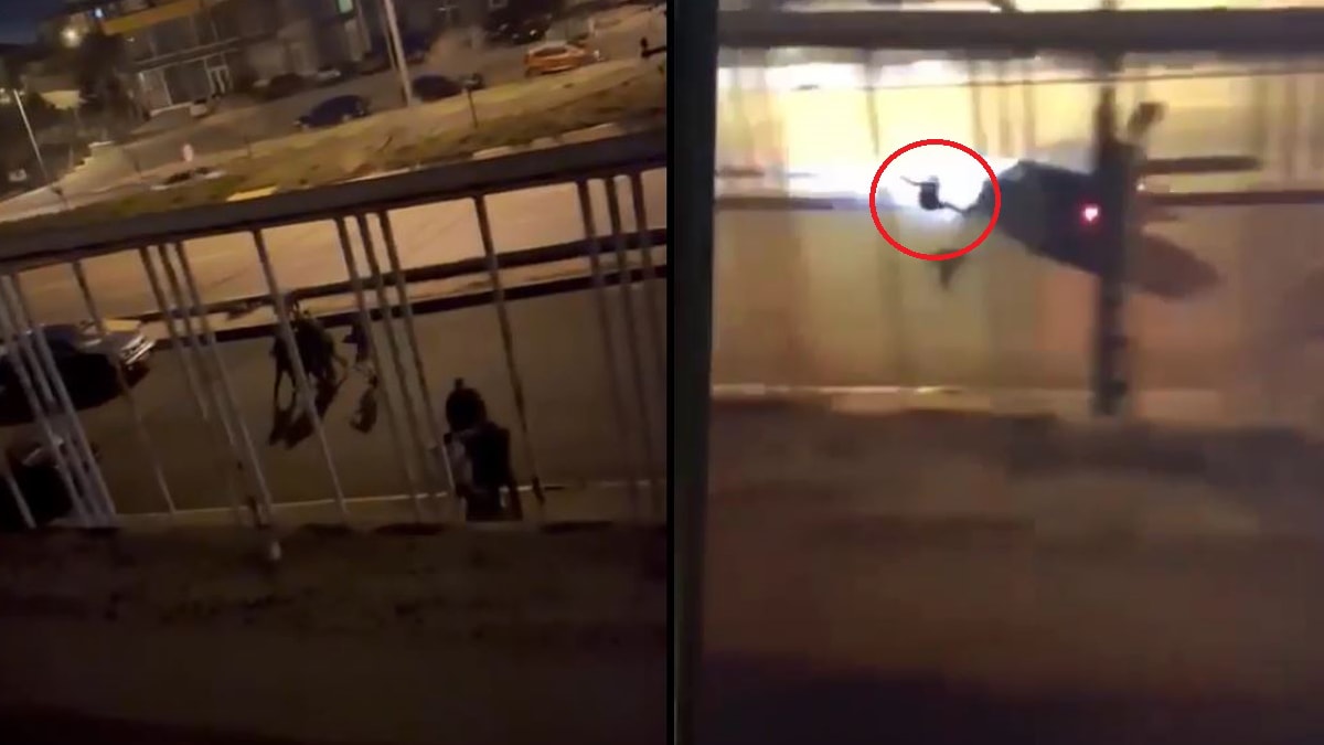 Kavga ettiği kişiye araçla çarptı