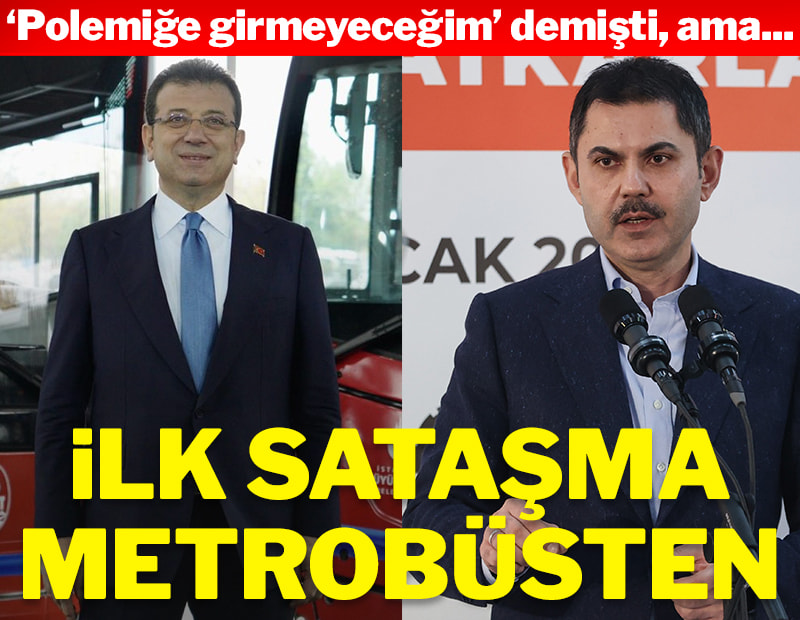 Kurum'dan 252 metrobüs alan İmamoğlu'na: Aciz