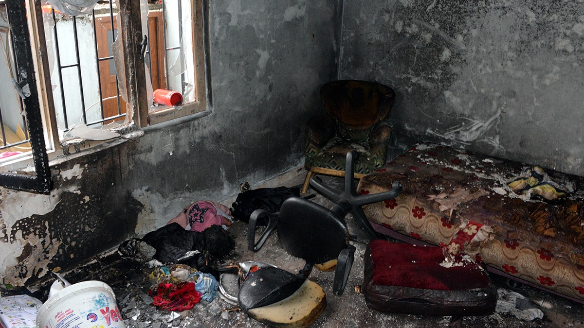 Kahramanmaraş'ta yangın faciası: Baba ve kızı can verdi