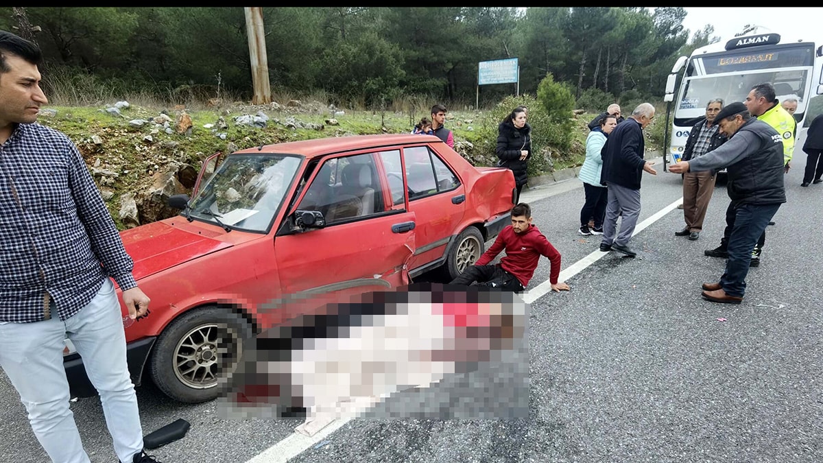 Muğla'da akılalmaz kaza: 1 ölü, 1 yaralı