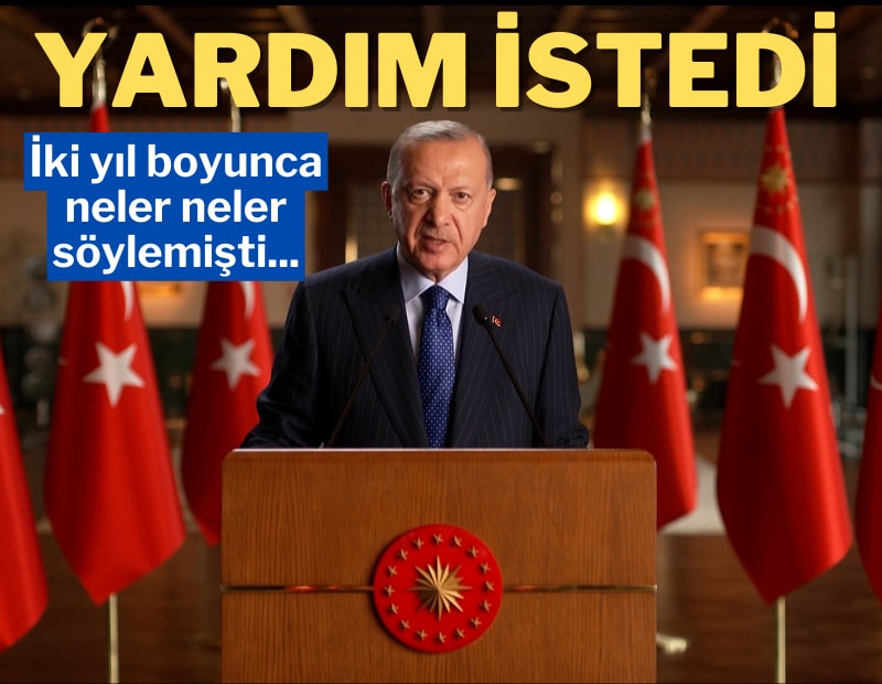 Erdoğan, vatandaştan yardım istedi