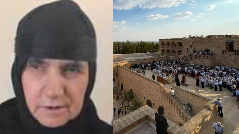Mor Gabriel Manastırı'nda merdivenden düşen rahibe öldü