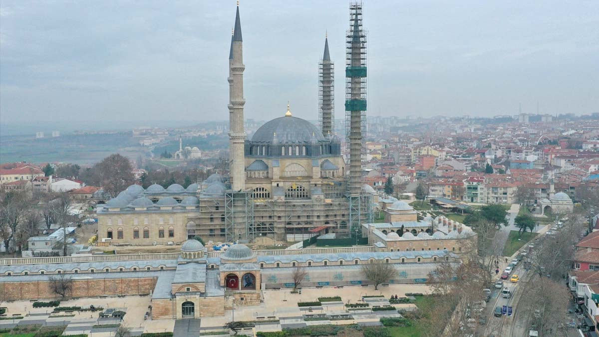 Selimiye Camisi geçen yıl çok sayıda ziyaretçi çekti