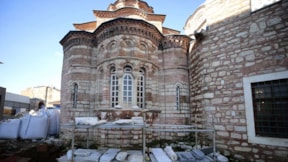 Fethiye Camii'nin 13. yüzyıla ait kalıntıları gün yüzüne çıktı