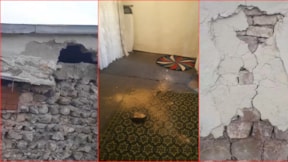 Sivas'ta 4.4'lük deprem köy evlerinde çatlağa yol açtı