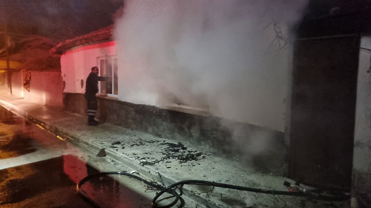 Elektrikli ısıtıcı evi bu hale getirdi