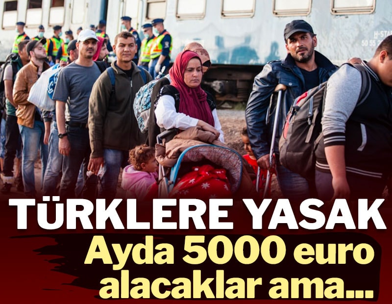 Türkiye'den Almanya'ya kaçak gidenlere yeni yasak