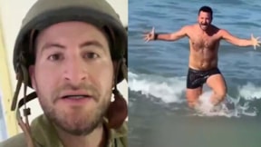 İsrailli komedyenin Gazze'deki savaşa gidip yaptığı paylaşımlar tepki çekti