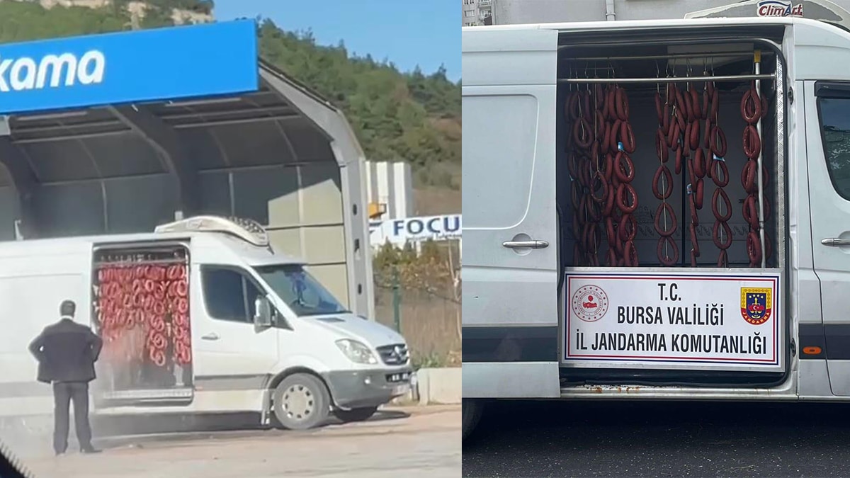 Benzinlikte sucuk yıkayanlara 150 bin TL ceza