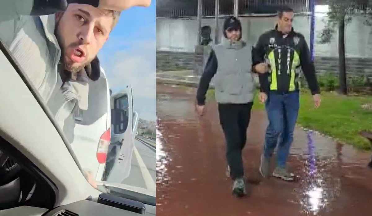 Trafikte yol kesti, ehliyeti iptal edildi