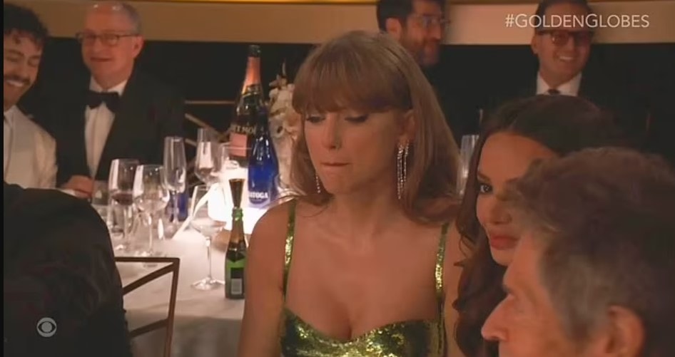 Altın Küre'yi terk eden Taylor Swift'in o görüntüleri olay oldu