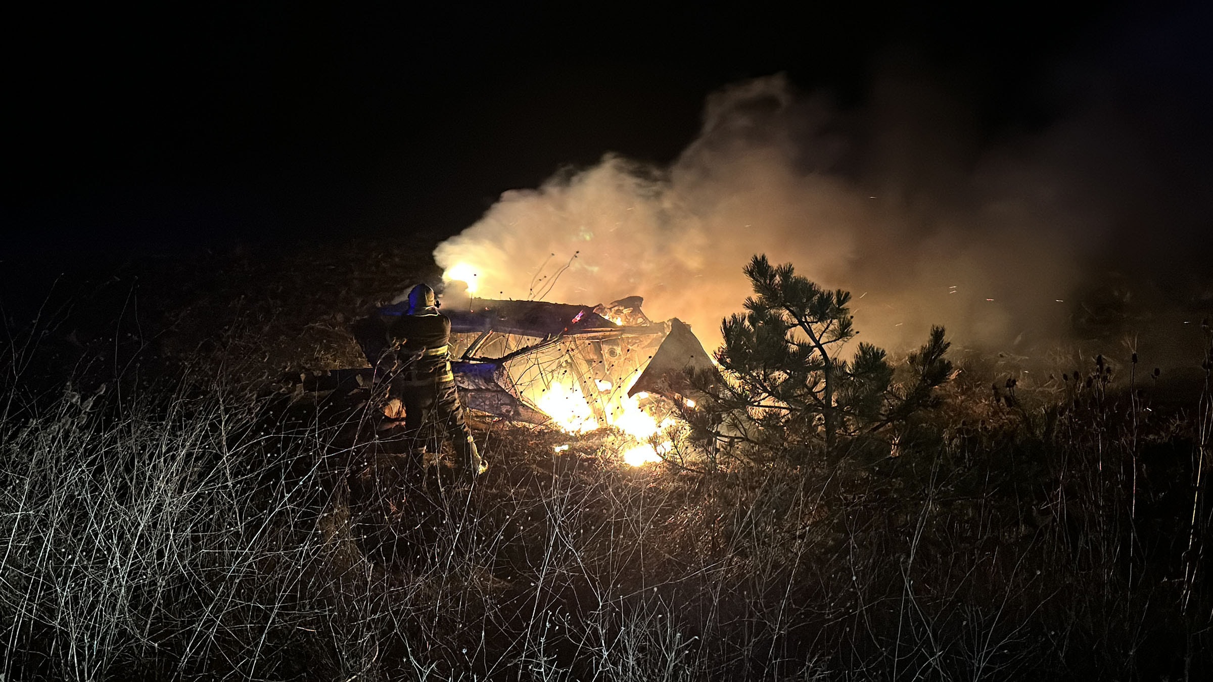 Takla atan araç alev aldı: 1 kişi yanarak can verdi