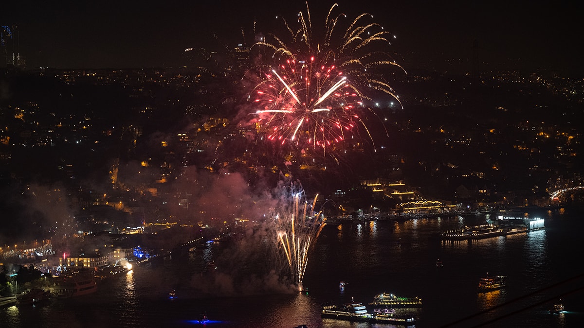 Türkiye yeni yıla böyle girdi
