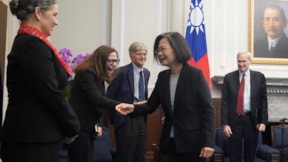 Çin karşıtı aday seçimi kazanmıştı: ABD'den Tayvan'a ziyaret