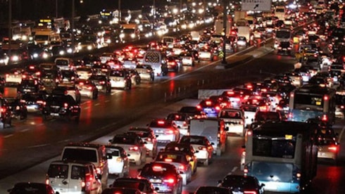 İstanbul'da akşam trafiği