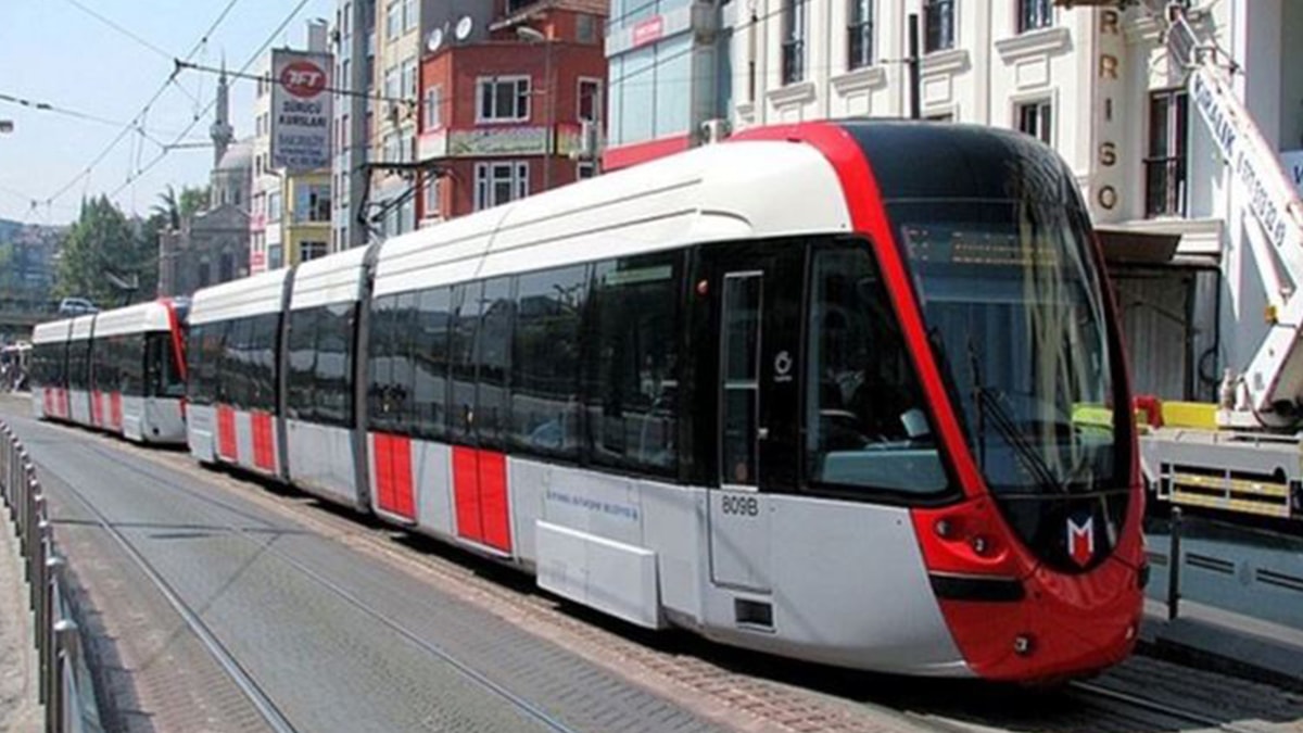 Kabataş-Bağcılar tramvay hattında bir saatlik bakım çalışması