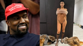 Kanye West'ten eşinin giyimiyle ilgili ilginç açıklama: "Bu yıl pantolon yok"