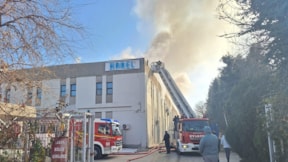 Ankara'da fabrikada yangın