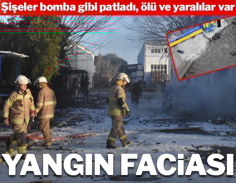 İzmir'de fabrika yangını: Ölü ve yaralılar var