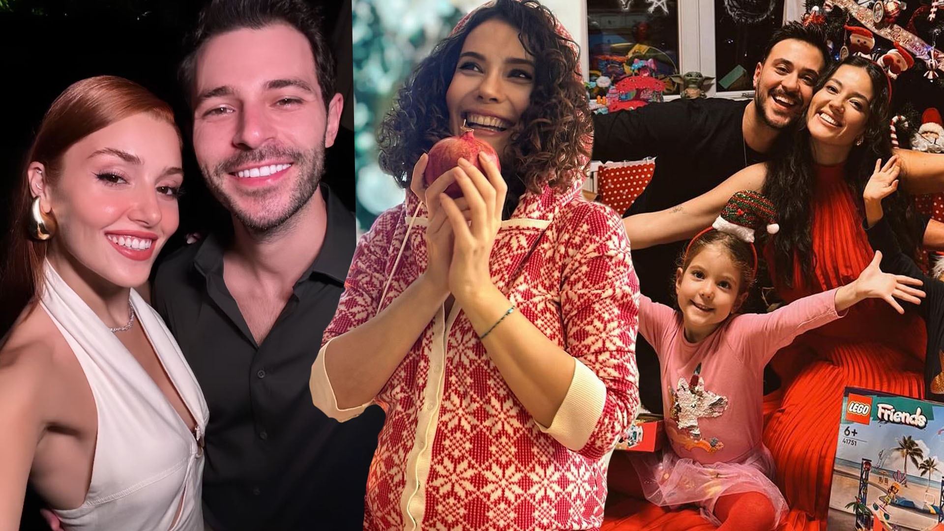 �nl� isimlerden yeni y�l payla��mlar�